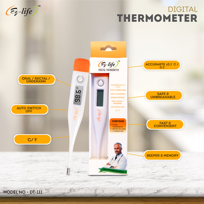 EZ-LIFE DIGITAL THERMOMETERS