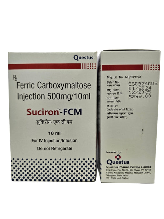 SUCIRON FCM 500 MG INJECTION