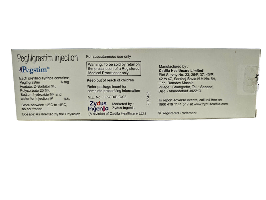 PEGSTIM 6MG INJECTION