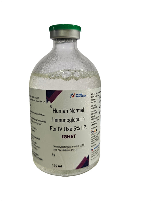 IGHET 5% 100 ML IV