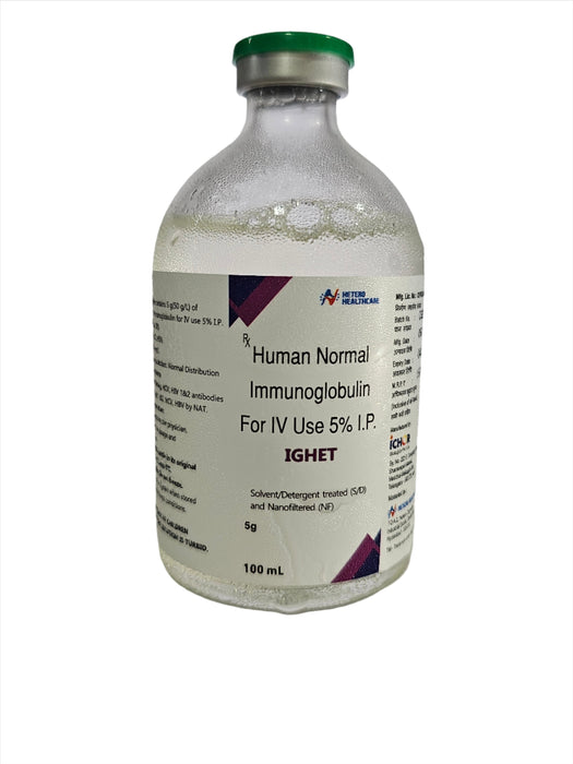 IGHET 5% 100 ML IV