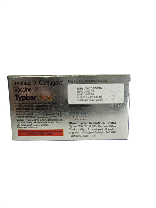 TYPBAR TCV VACCINE INJECTION