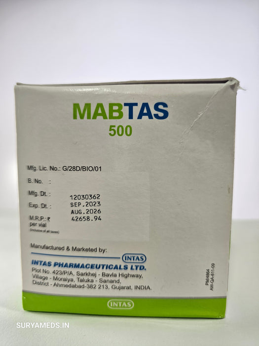 MABTAS 500 MG INFUSION