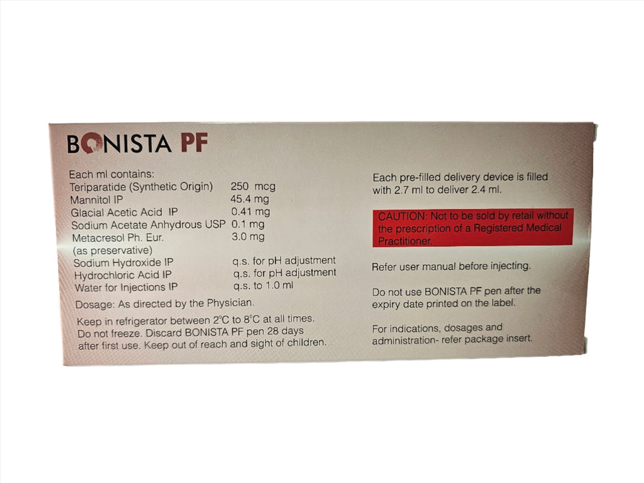 BONISTA PF 600 MCG / 2.4 ML