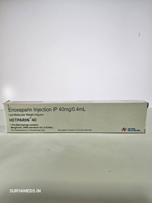 HETPARIN 40MG INJECTION