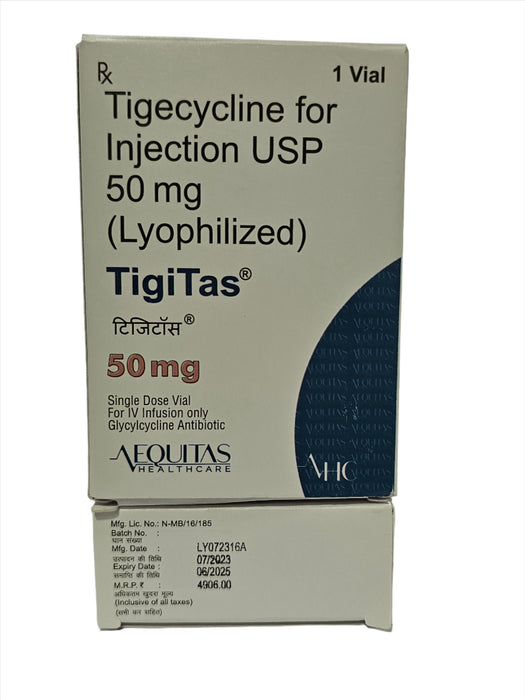 TIGITAS 50 MG VIAL INJECTION