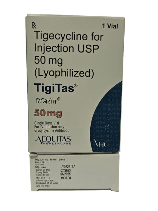 TIGITAS 50 MG VIAL INJECTION