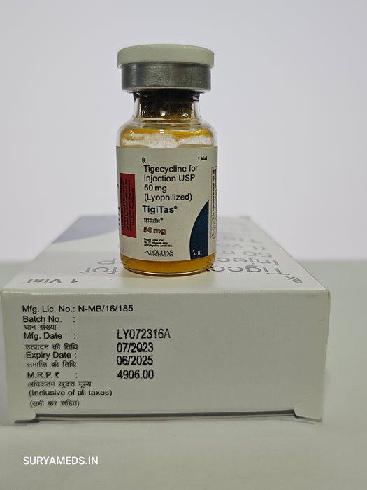 TIGITAS 50 MG VIAL INJECTION