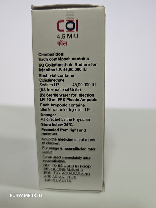 COL 4.5 MIU INJECTION