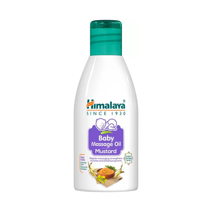 HIMALAYA BABY MASSAGE OIL (MUSTARD) 200ML