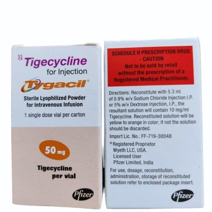 TYGACIL 50MG INJECTION