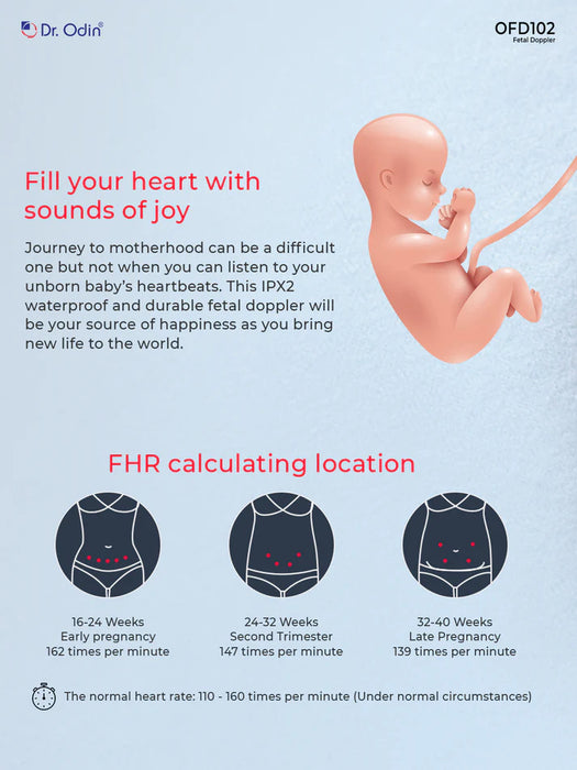 DR ODIN Fetal Doppler OFD102