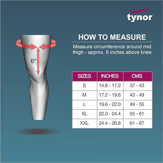 TYNOR Knee Immobiliser 22"/56cm