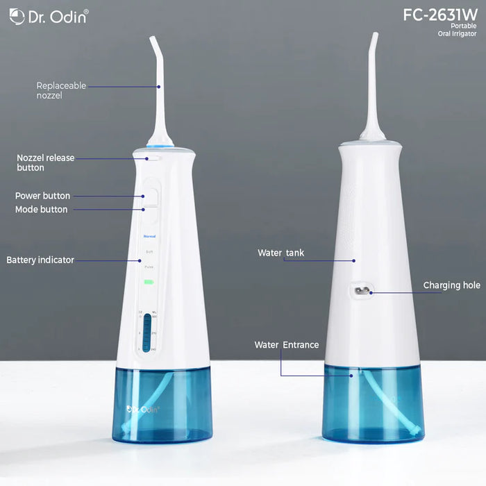 DR ODIN Portable Oral Irrigator White FC2631