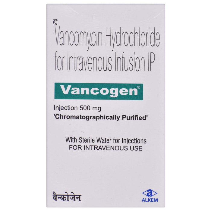 Vancogen 500 mg Injection