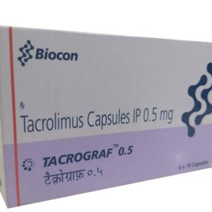 TACROGRAF 0.5MG CAPSULE