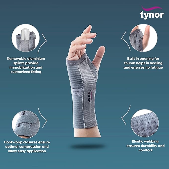 TYNOR ELASTIC WRIST SPLINT