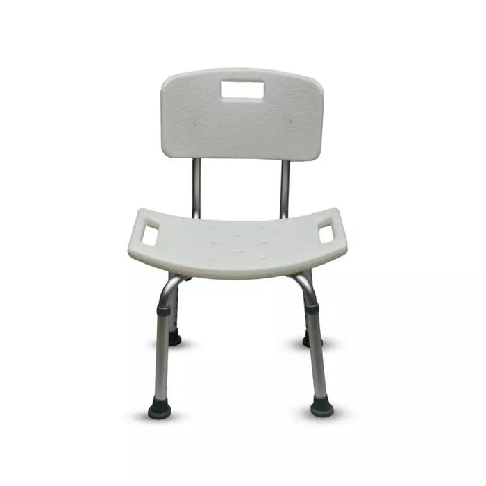 MEDEMOVE ALUMINUM BATHING CHAIR WITH BACK REST