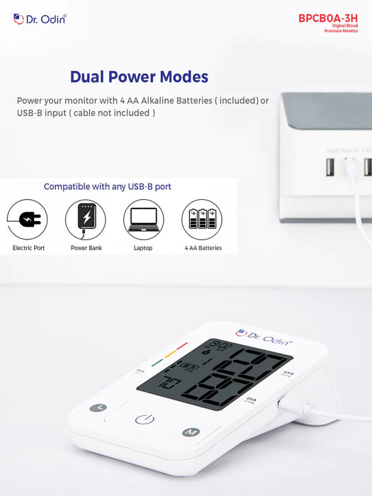 DR ODIN Blood Pressure Monitor BPCBOA-3H