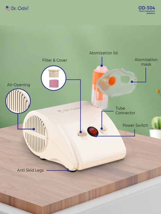 DR ODIN Piston Compressor Nebulizer OD304