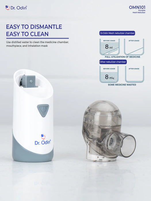 DR ODIN Portable & Rechargeable Mesh Nebulizer OMN101