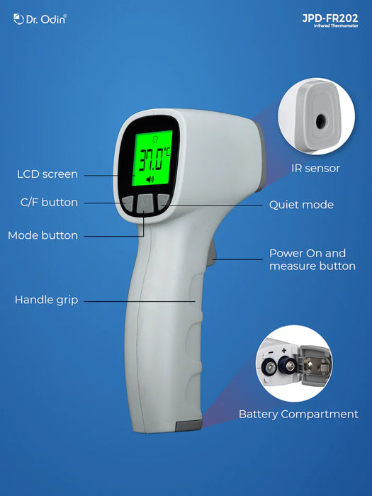 DR ODIN Infrared Thermometer JPD-FR202