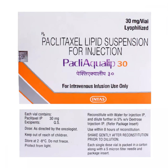 PACLI AQUALIP 30MG INJECTION