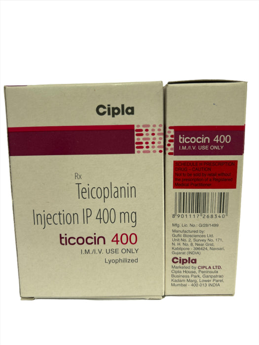 TICOCIN 400 INJECTION