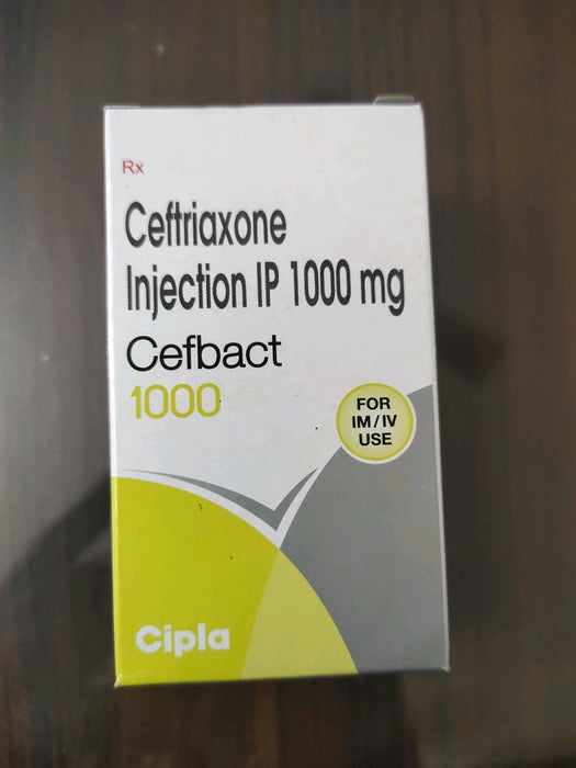 CEFBACT 1000 INJECTION