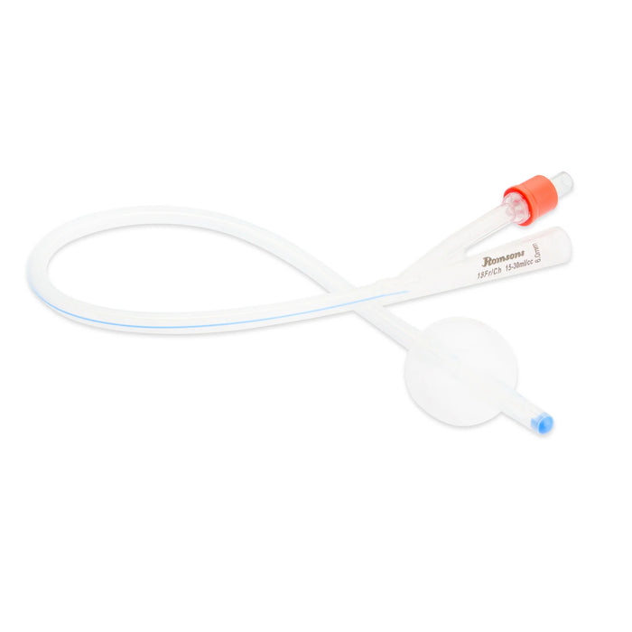 ROMSONS Silko Cath Silicone Foley Balloon Catheter