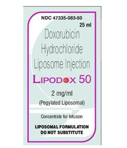 LIPODOX 50MG INJECTION