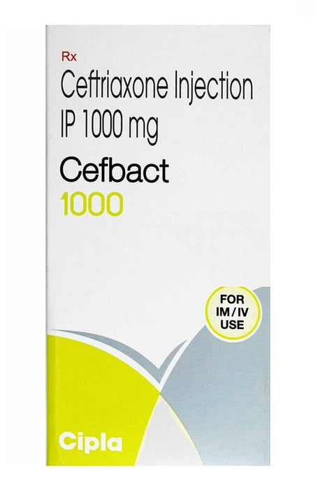 CEFBACT 1000 INJECTION