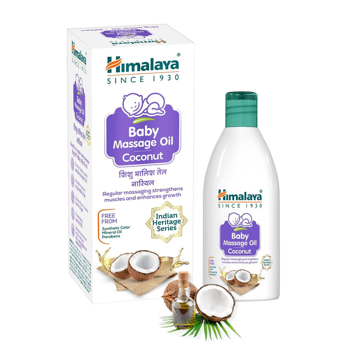 HIMALAYA BABY MASSAGE OIL (COCONUT) 100ML