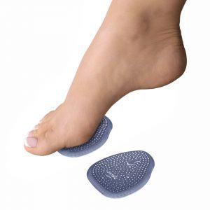 TYNOR METATARSAL PAD SILICONE, WHITE, 1 PAIR