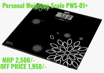 BPL Personal Weighing Scale PWS-01+