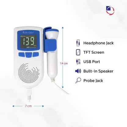 DR ODIN Fetal Doppler Hand Held AD51B