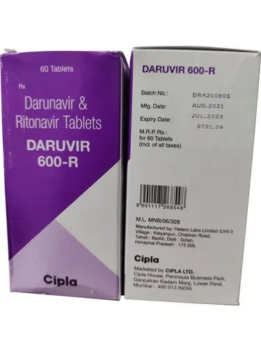 DARUVIR 600-R TABLETS