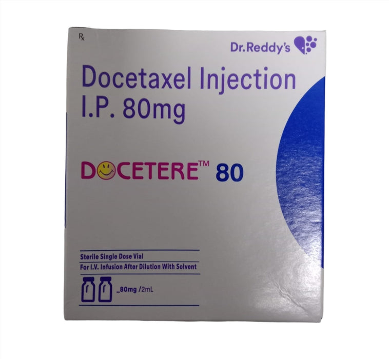 DOCETERE 80MG INJECTION