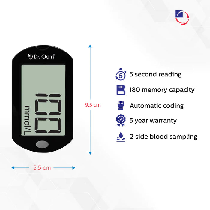 DR ODIN Blood Glucose Meter