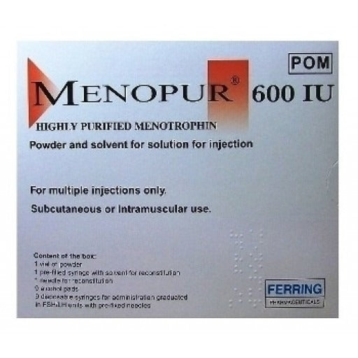 MENOPUR 600IU INJECTION