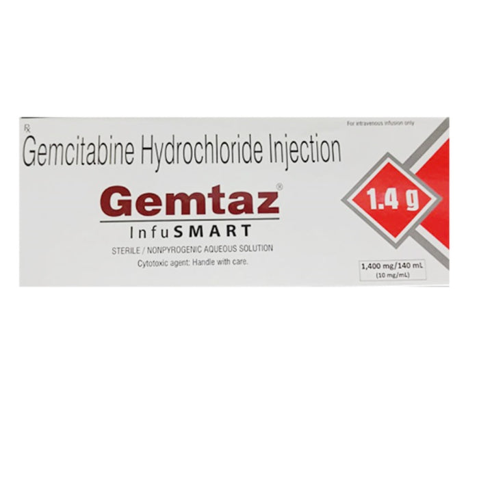 GEMTAZ INFUSMART 1.4GM INJECTION