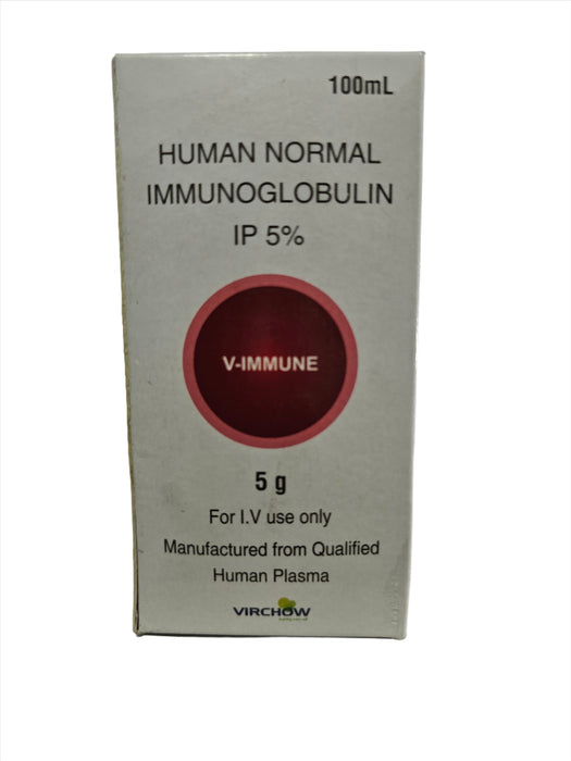 V IMMUNE 5% 100 ML IV