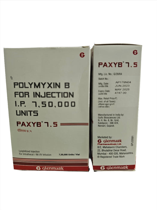 PAXY B 750000 LAKH INJECTION