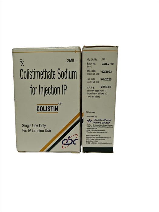 COLISTIN  2 MIU INJECTION