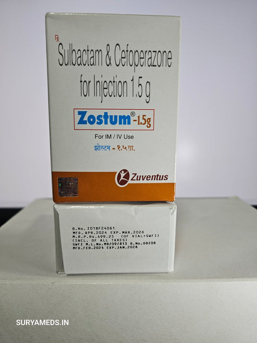 ZOSTUM 1.5 GM INJECTION