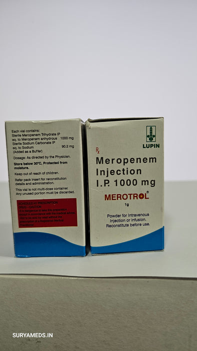 MEROTROL 1GM INJECTION