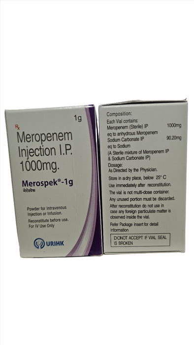 MEROSPEAK 1 GM INJECTION MEDICIN