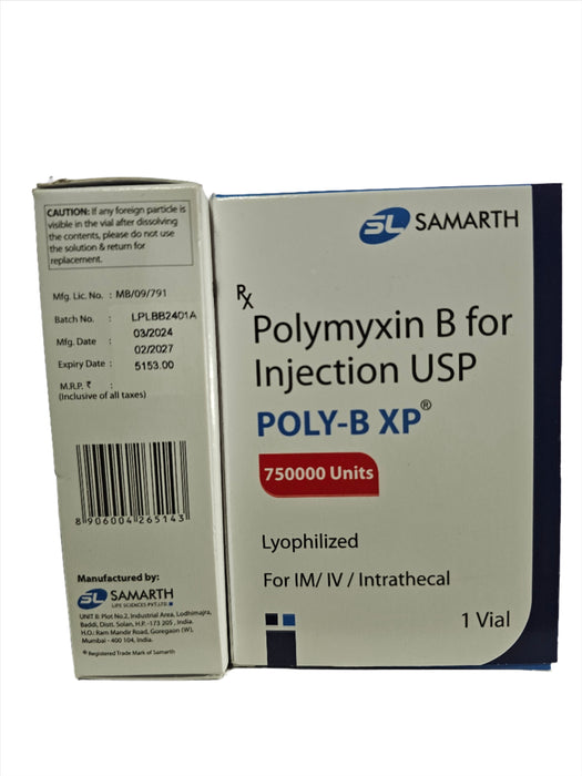 POLY B XP 7.5 LAKH INJECTION