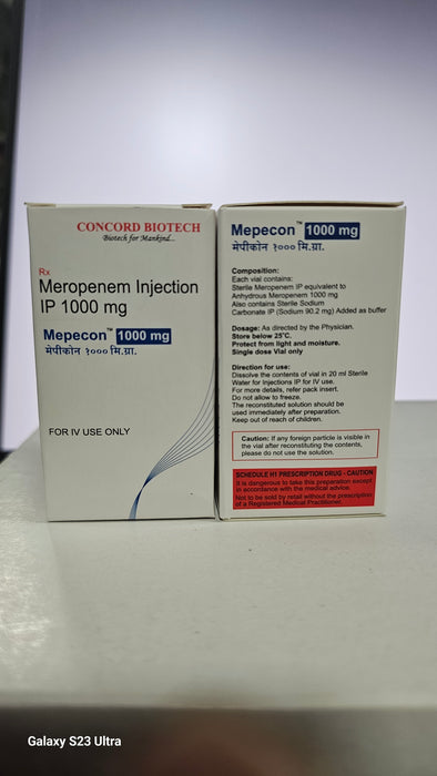 MEPECON 1GM INJECTION