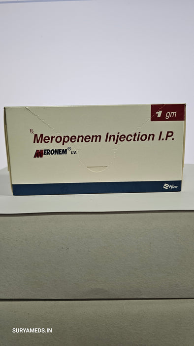 MERONEM 1000 MG INJECTION